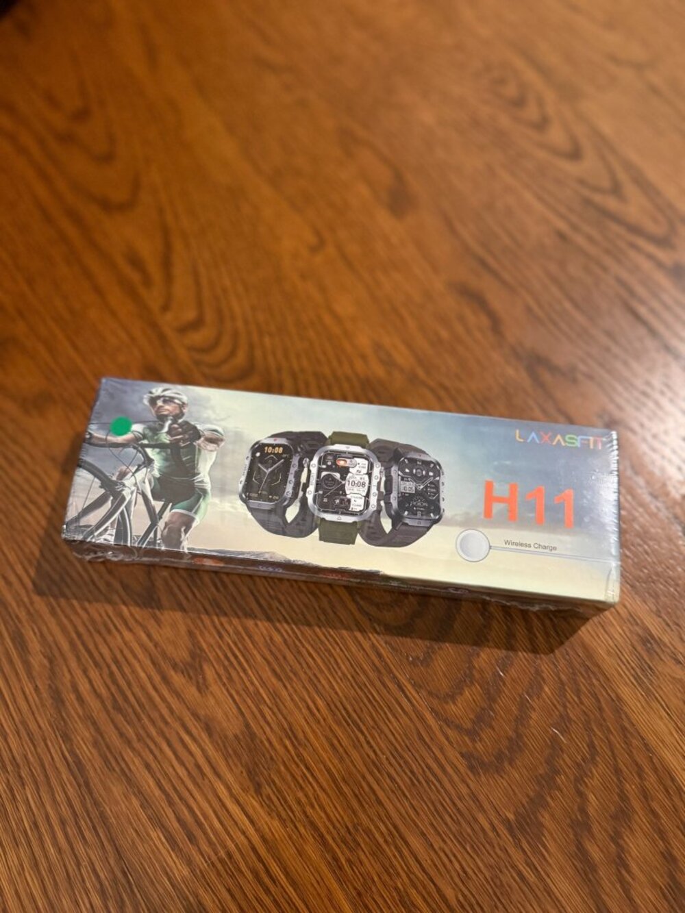 LAXASFIT H11 Smartwatch Wireless Charging New Sealed